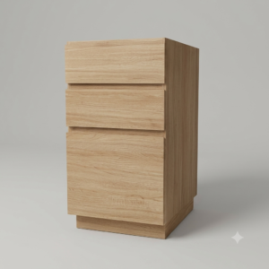 Base Cajonera 2 Cajones Chicos y 1 Grande